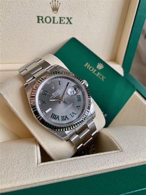 rolex wimbledon dial 41mm